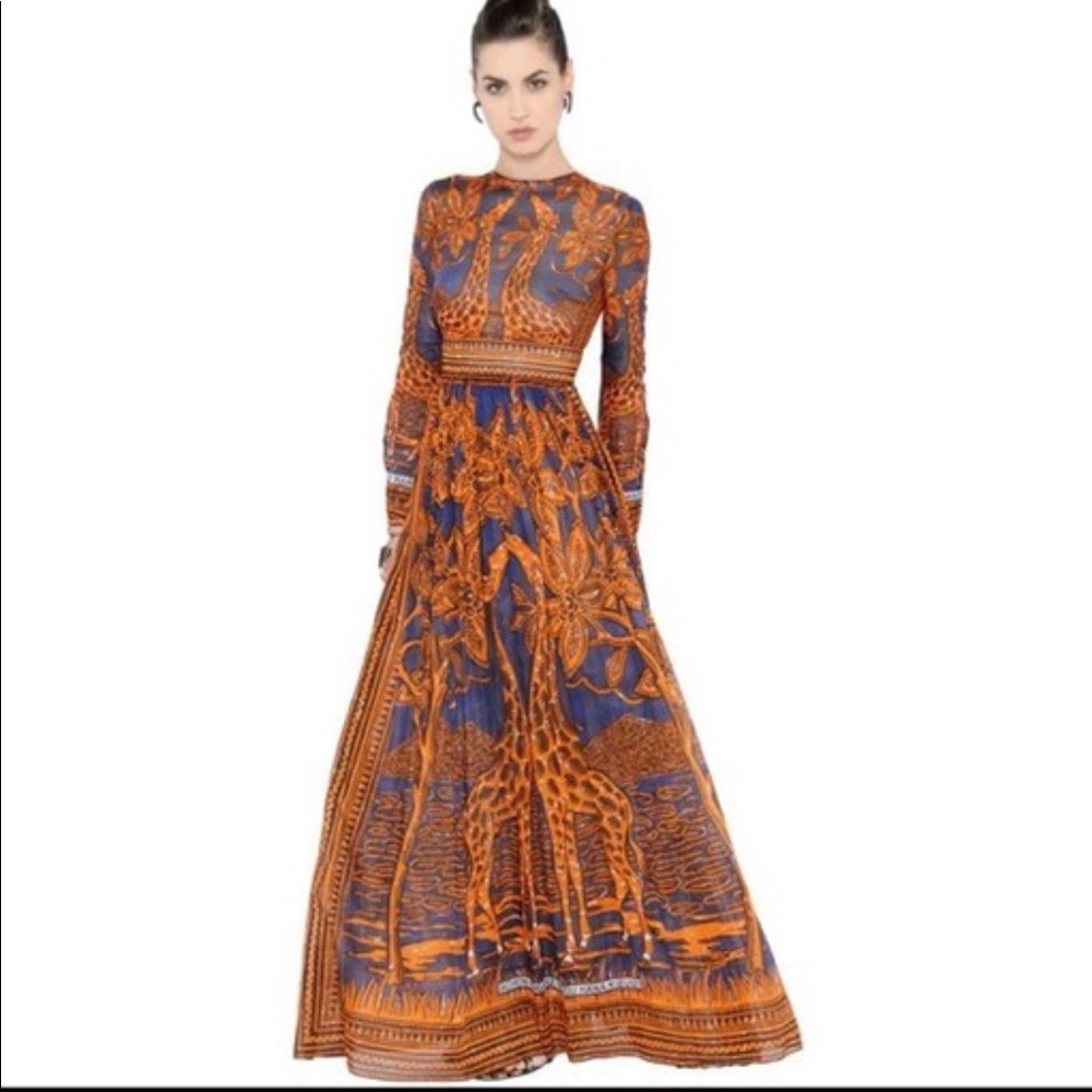 Printed Maxi Dress